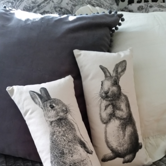 Bunny Decorative pillows - Picture 1 of 16